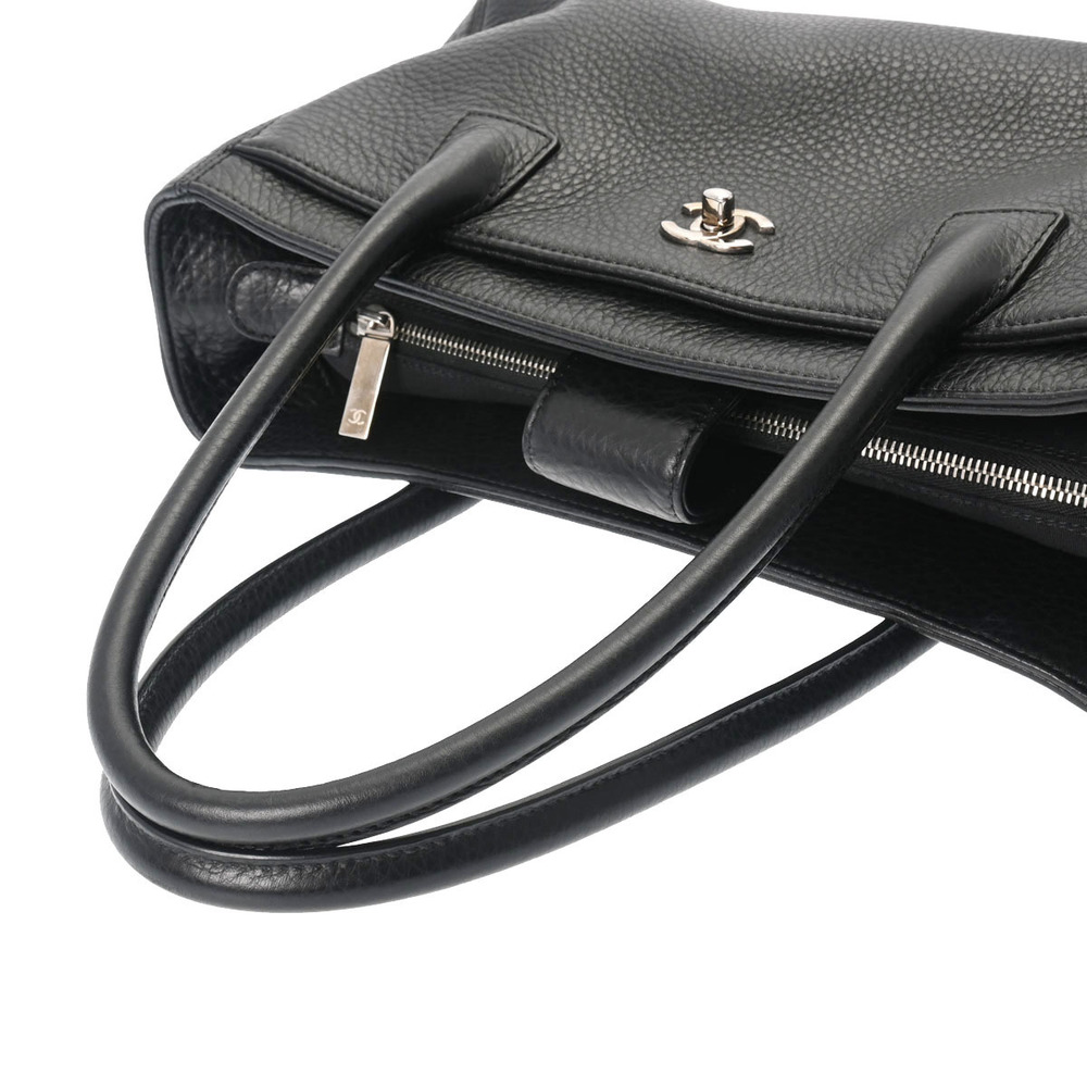 CHANEL Executive Tote Bag Black Grained Calfskin - Picture 3 of 9